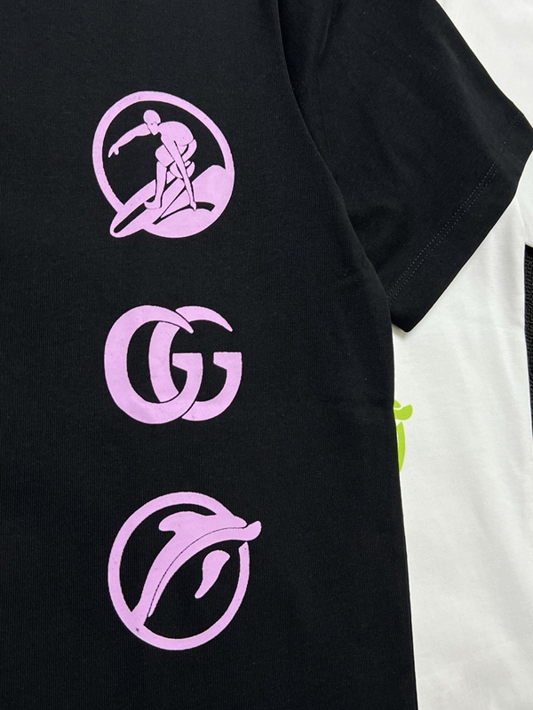 ブランドTシャツ角部分ディテール